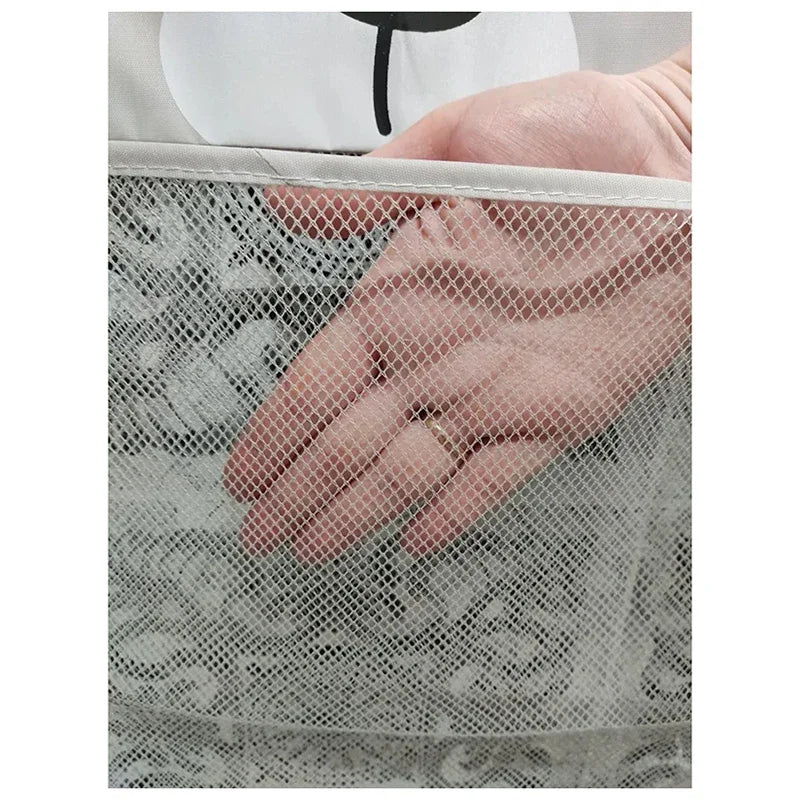 Mother Kids Baby Bath Toys Storage Bag Strong Suction Cups Game