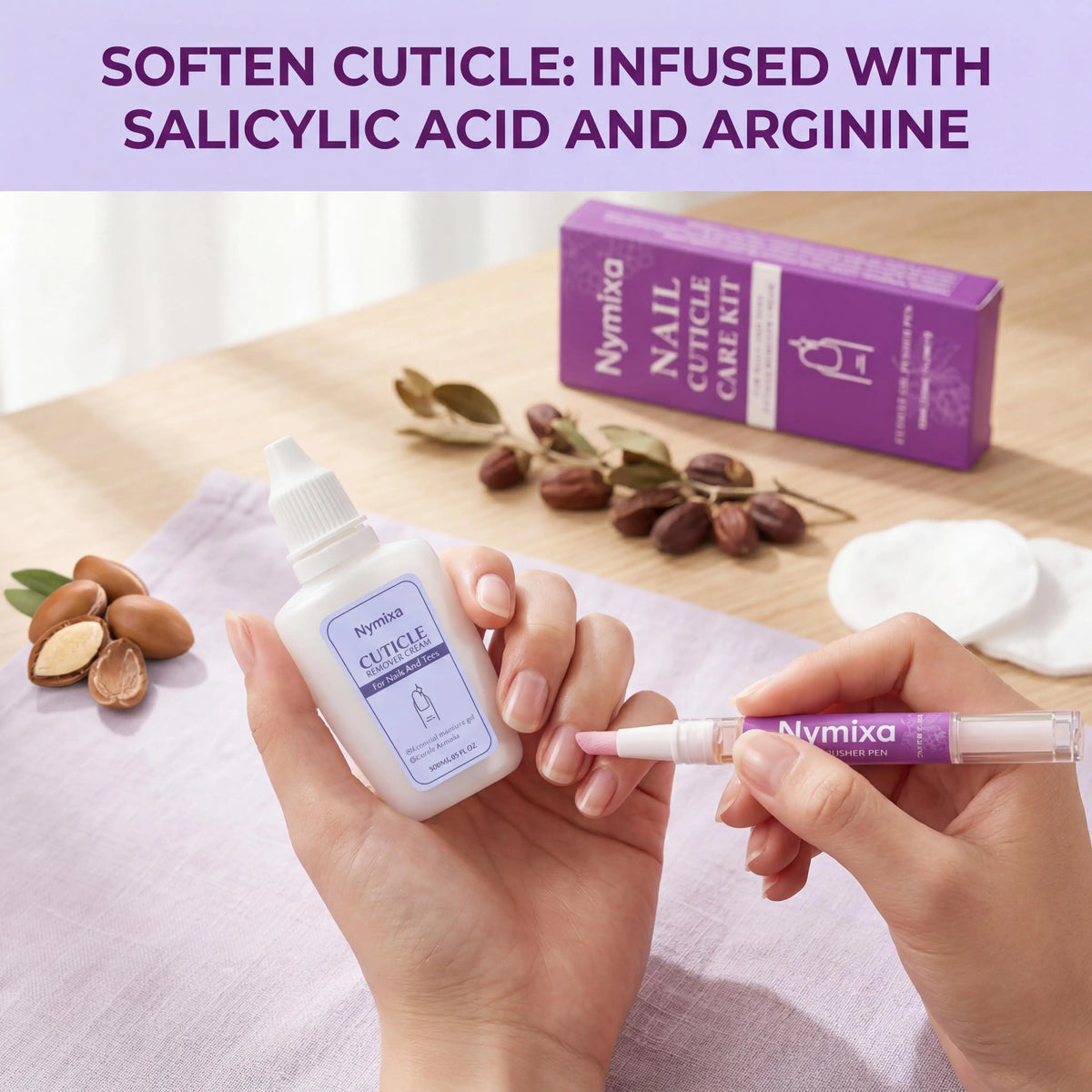 Cuticle Care Kit – Nourishing Oil Pen & Nail Strengthener Set