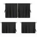 4-Pack Car Privacy Curtain Set | Sun Shade for Camping & Travel