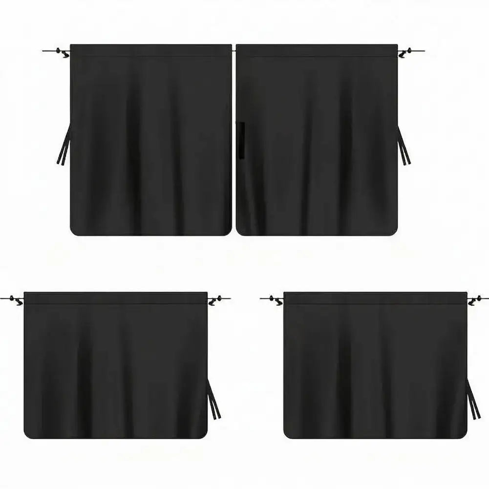 4-Pack Car Privacy Curtain Set | Sun Shade for Camping & Travel