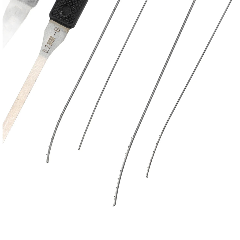 12-Pc Broken Key Extractor Set | Spring Steel Lock Tool Kit