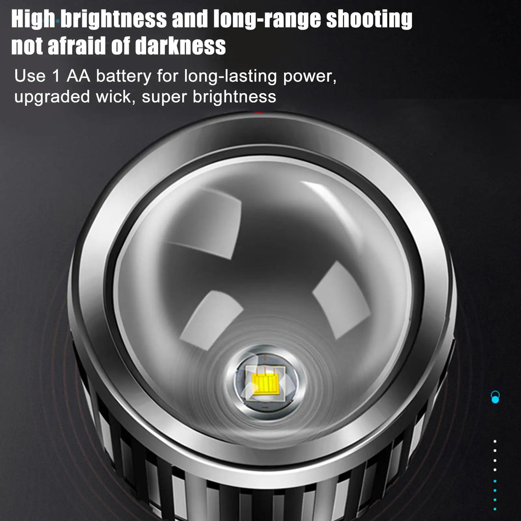 LED Flashlight – Waterproof Aluminum Torch for Camping & Hiking