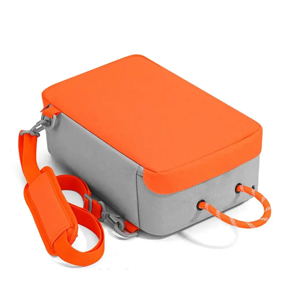 Portable Cuboid Shoe Bag – Breathable Travel Organizer & Shoulder Strap