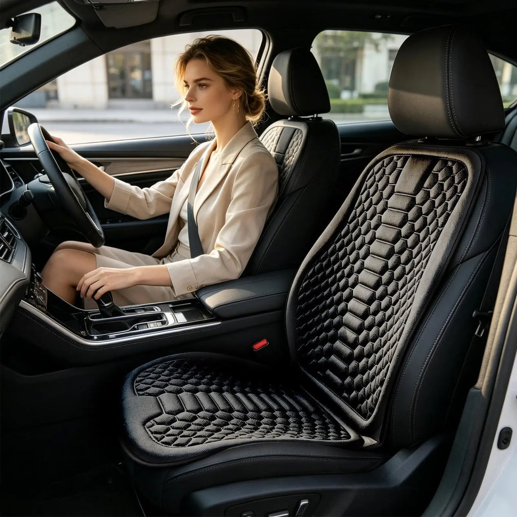 Ice Silk Cooling Car Seat Cushion – Fits SUV, Truck & Sedan