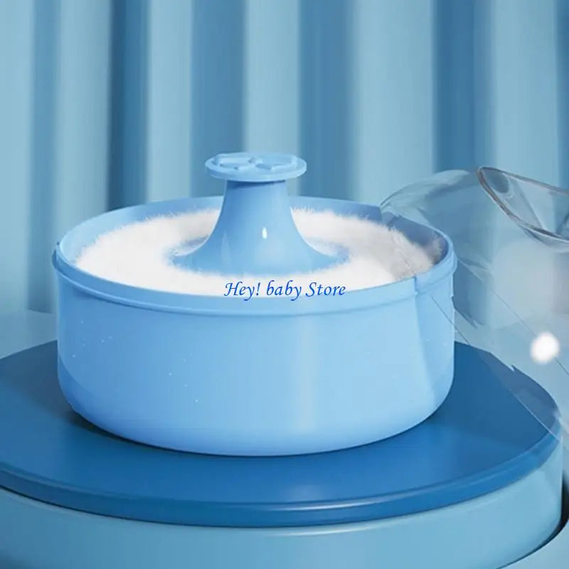Baby Body Powder Puff with Case for Newborns & Toddlers
