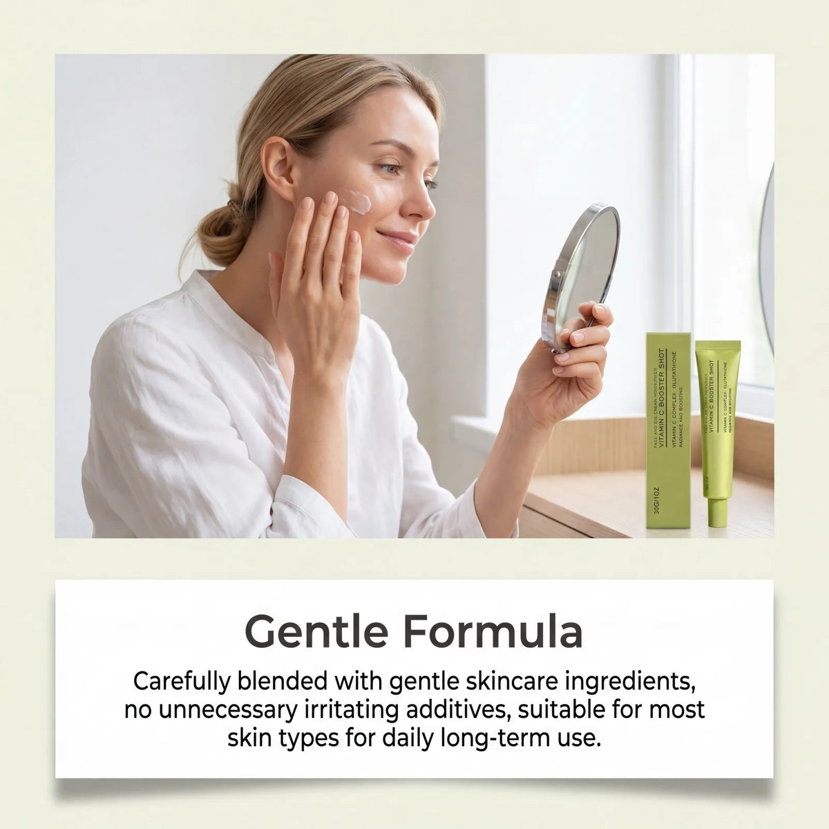 Niacinamide Vitamin C Face Cream – Brightening & Hydrating 30g