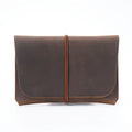 Cowhide Leather Passport Holder & Multi-Slot Card Wallet