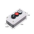 Emergency Stop Industrial Control Button Box Arrow Symbol CNC Start
