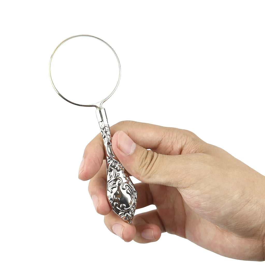 All Metal Magnifying Glass Set – 6-Piece Gift Box Collection