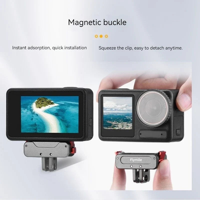 DJI Osmo Action 5 Pro/4/3 Magnetic Quick Release Mount Adapter