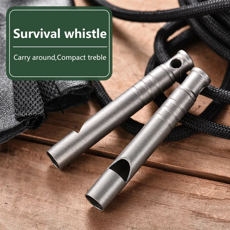 Ultralight Emergency Survival Whistle with Lanyard | Camping
