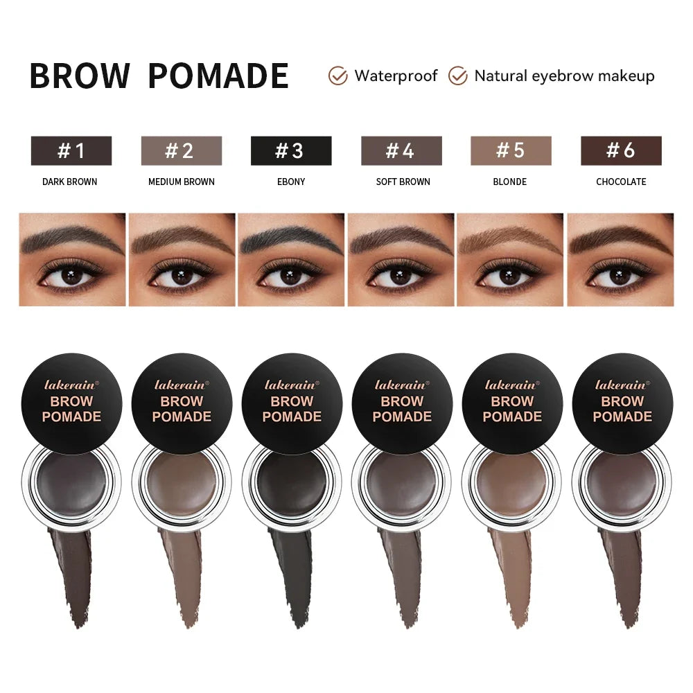 Lakerain Brow Pomade – Waterproof Long-Lasting Eyebrow Tint
