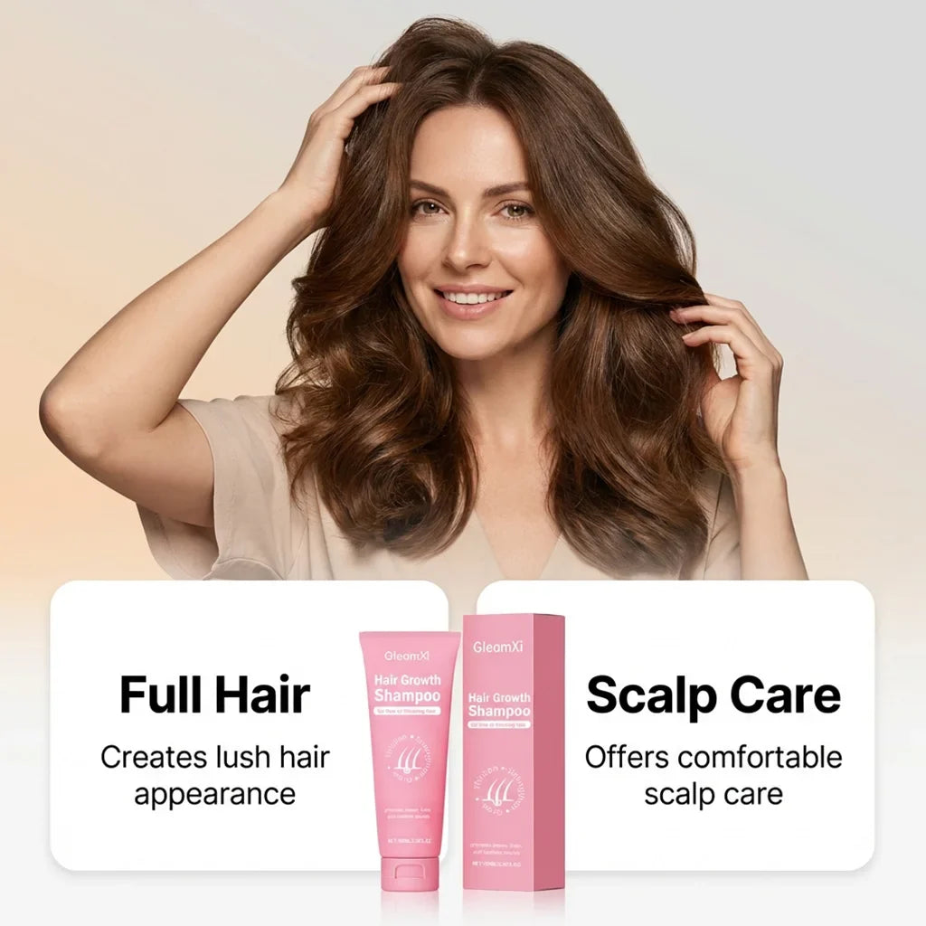 Gleamxi Turmeric Hair Growth Shampoo – Nourish & Strengthen