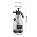 Car Wash Cannon Foam Sprayer Garden Hose Compatible Detailing Snow