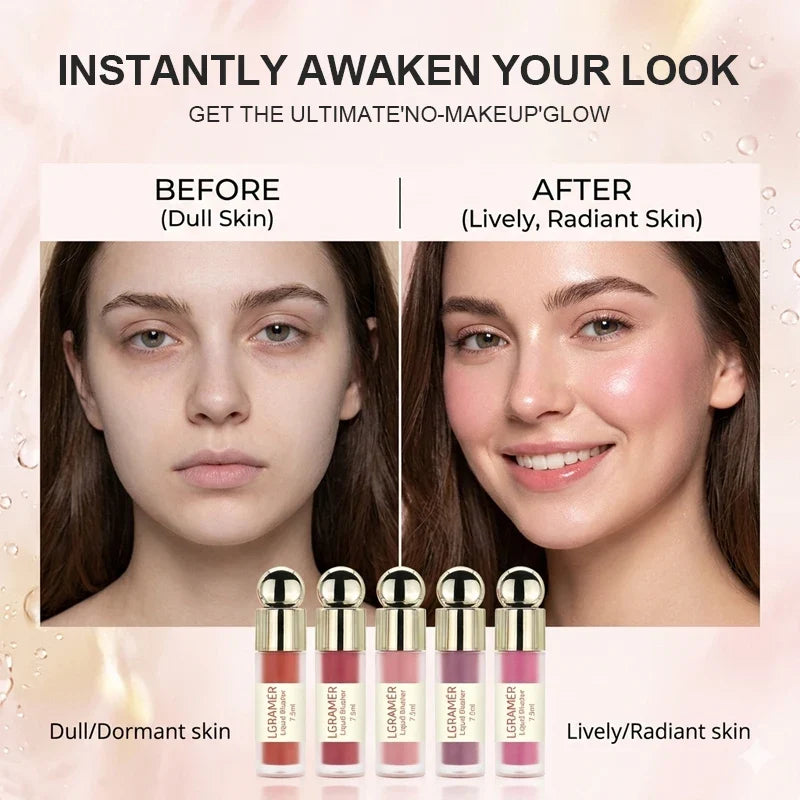 Korean Moisturizing Lip Gloss – 5 Colors Long-Lasting Lip Tint