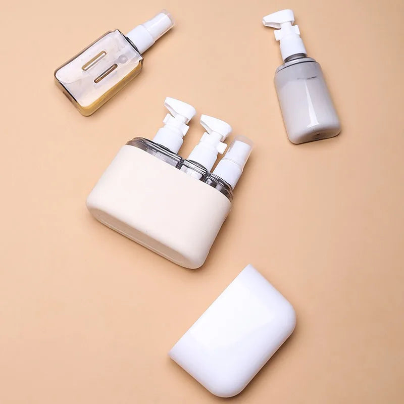 Travel Bottle Shampoo Shower Gel Hand Soap Cosmetic Moisture Body