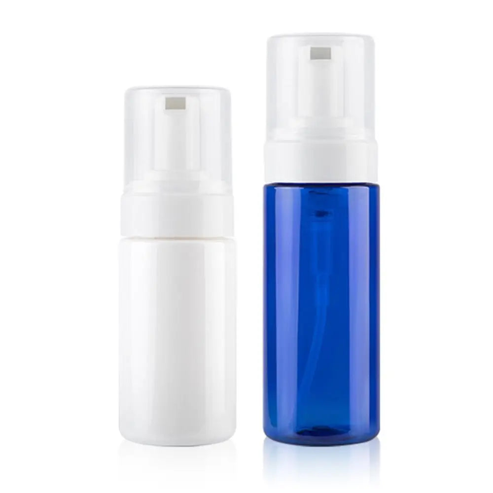 Clear Blue Shampoo Lotion Shower Gel Foam Pump Bottles Foaming Bottle