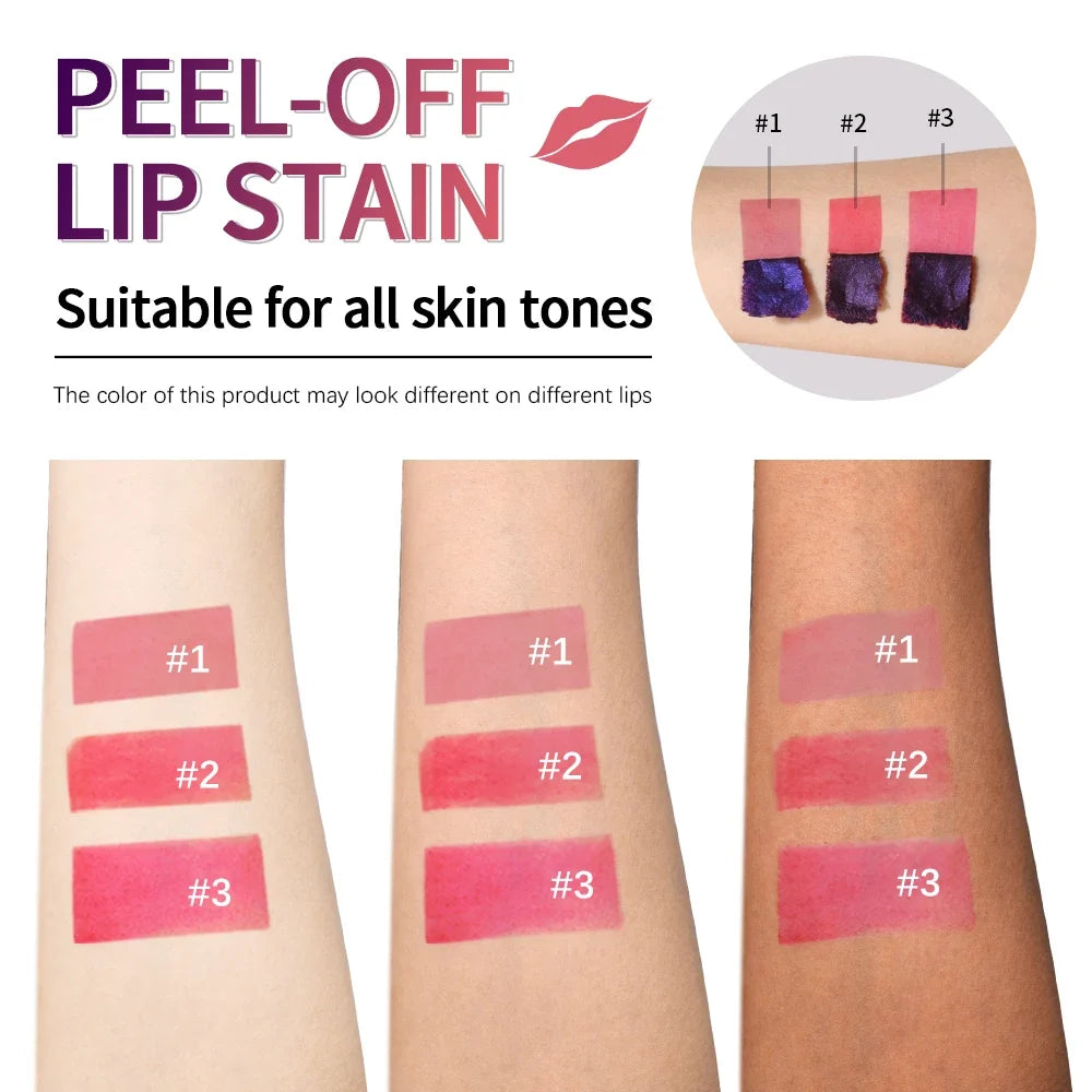 Peel-Off Lip Stain Matte Waterproof 24-Hour Wear | ibcccndc