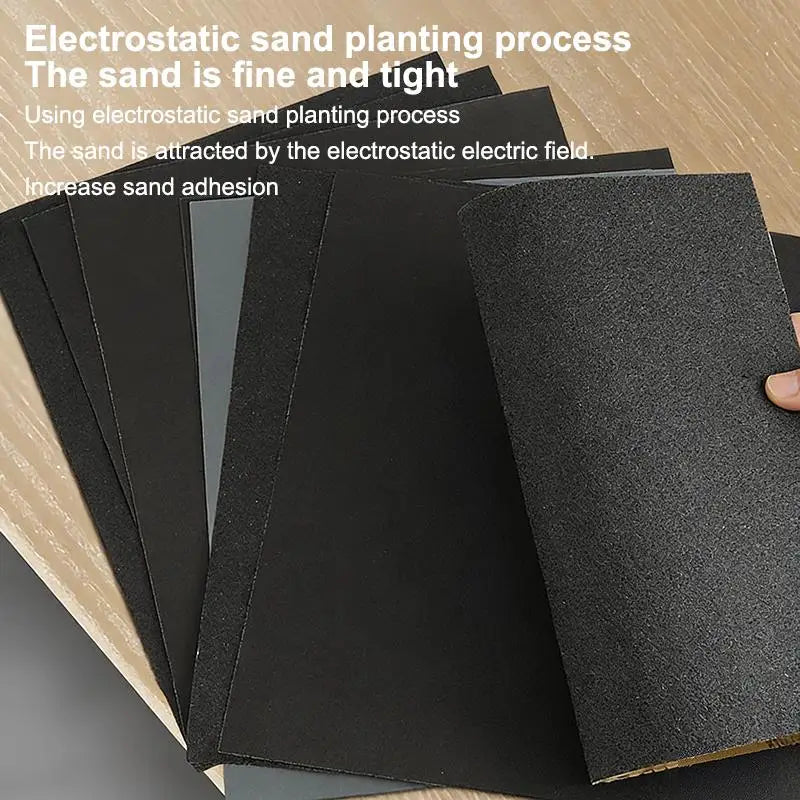 60 180 240 360 1000 1500 2000 Sandpaper Grit Wet Dry Sanding Paper