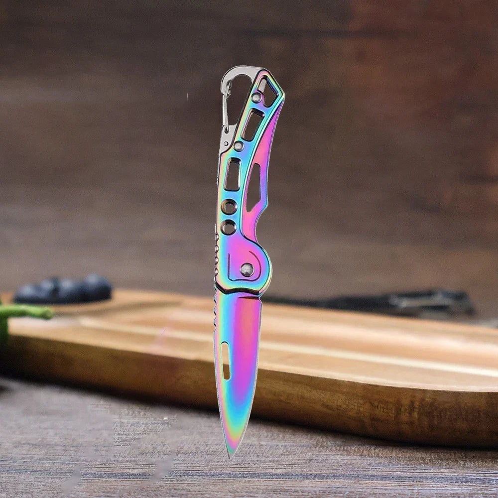 Stainless Steel Folding Pocket Knife – Outdoor Survival Tool