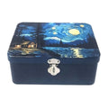 Large Storage Box Metal Material Private Password Lock Desktop
