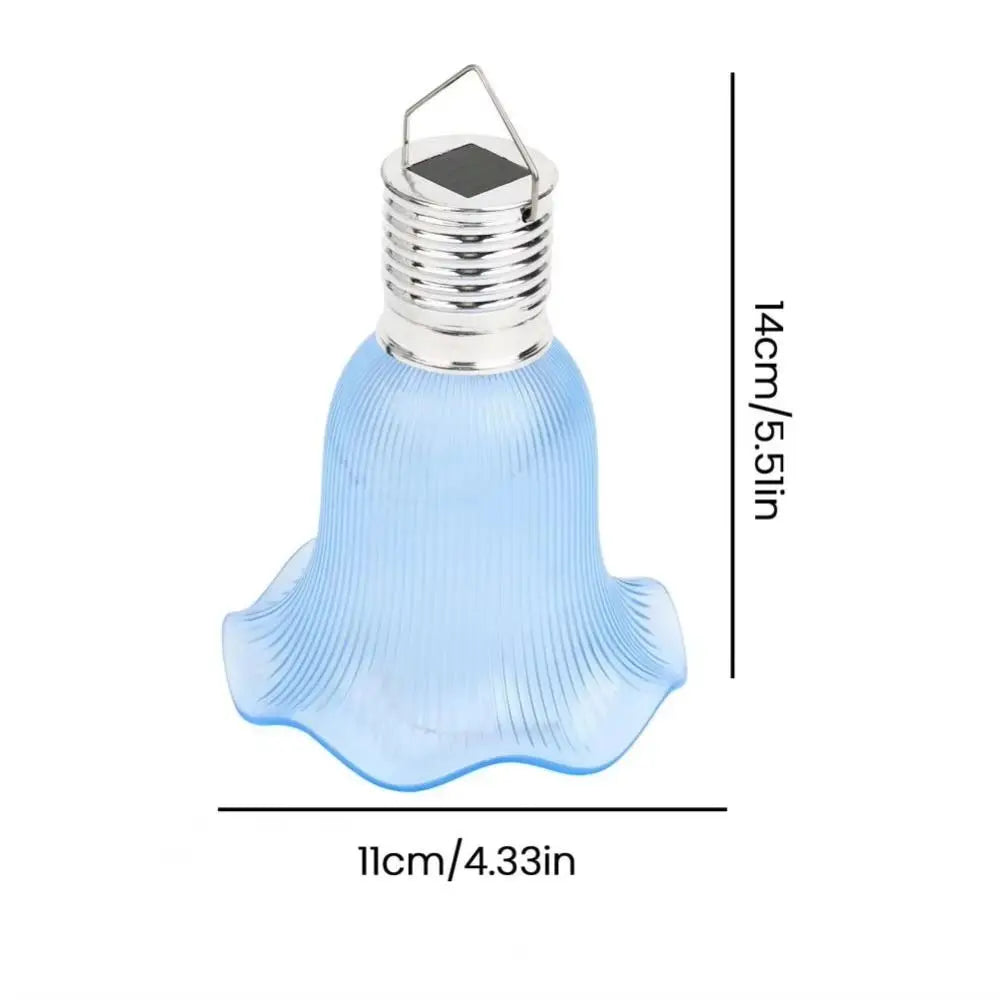 Warm White Solar Patio String Lights Waterproof Powered Fairy LED