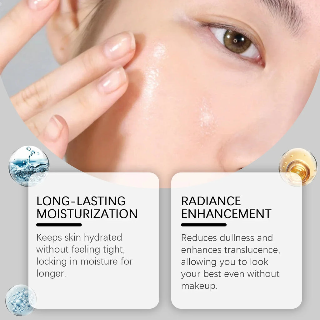 Nicotinamide Brightening Facial Serum – Vitamin C & HA 30ml