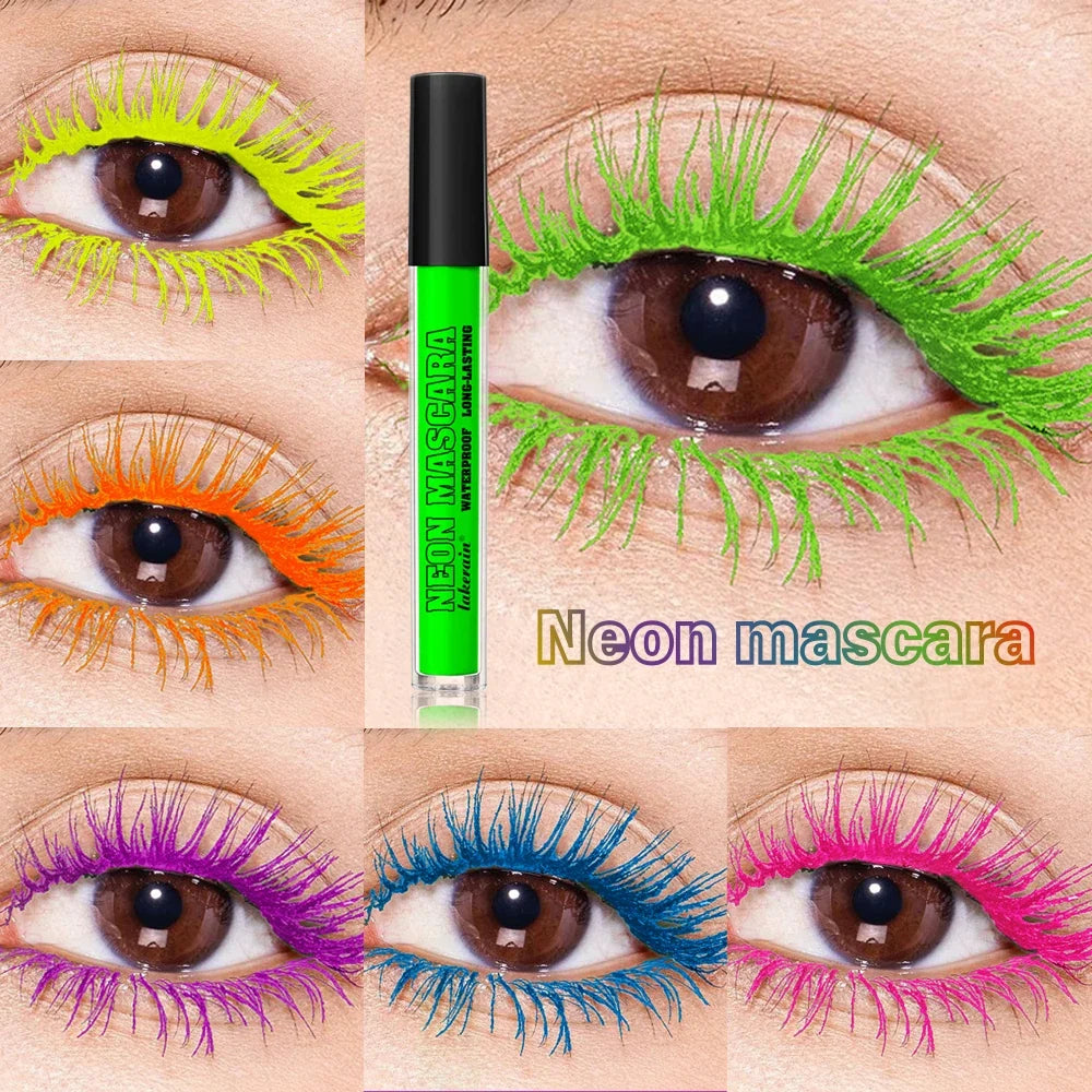 Color Neon Mascara – Waterproof, Long-Lasting Eye Makeup