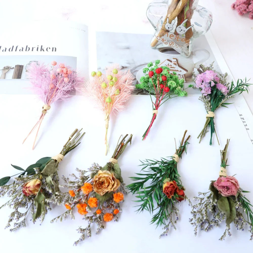 Dried Flower Bouquet High-quality Fingertip Greeting Card Decoration
