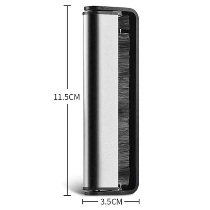 Anti-Static Carbon Fiber Vinyl Record Cleaning Brush for LP