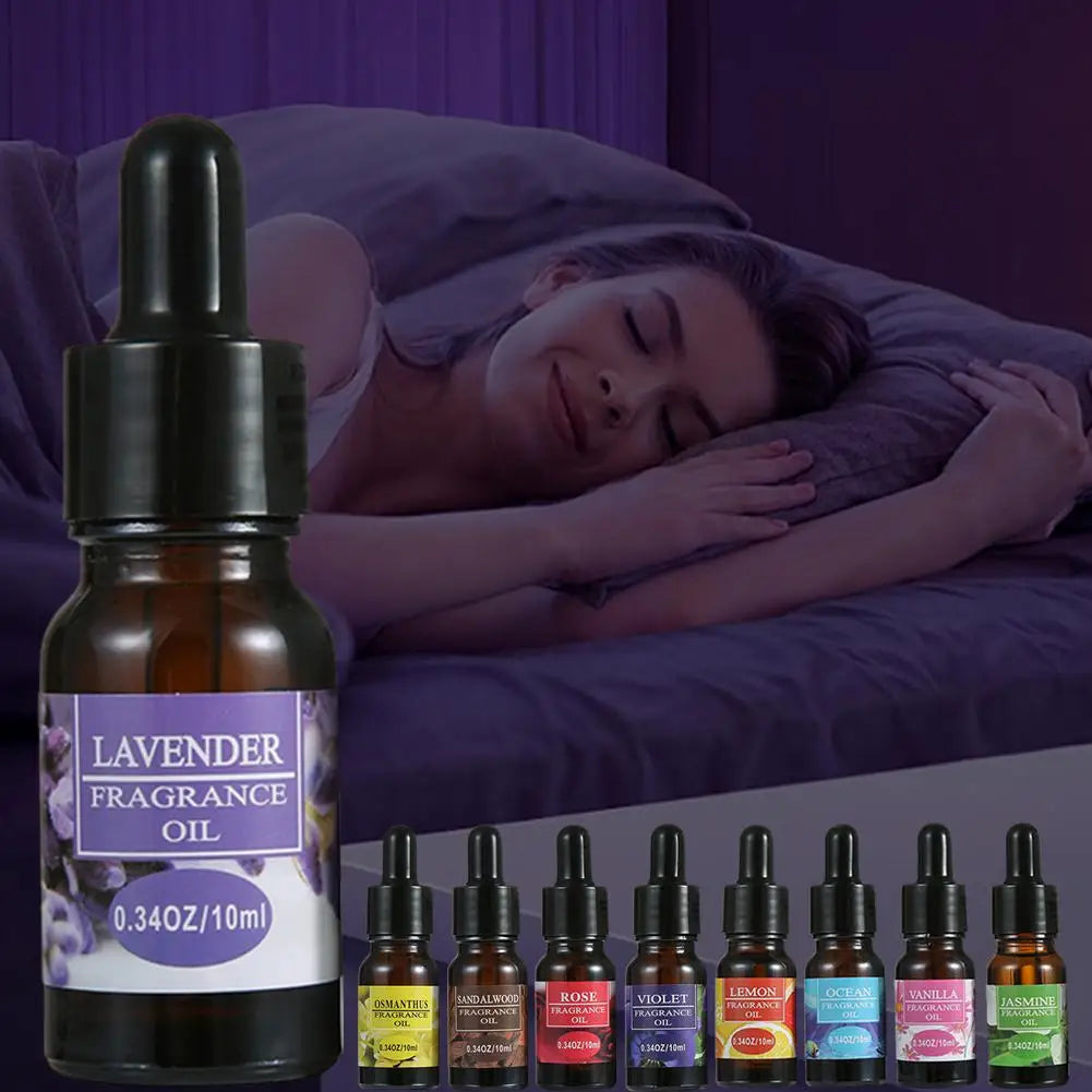 9 Scents Plant-Based Essential Oil 10ml – Car & Home Air Freshener