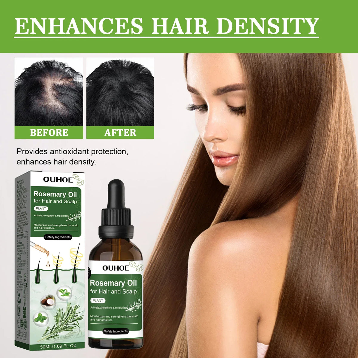 Rosemary Essential Oil for Hair – Nourish & Strengthen