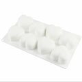 8-Cavity Heart Silicone Mold – Cake, Mousse & Chocolate