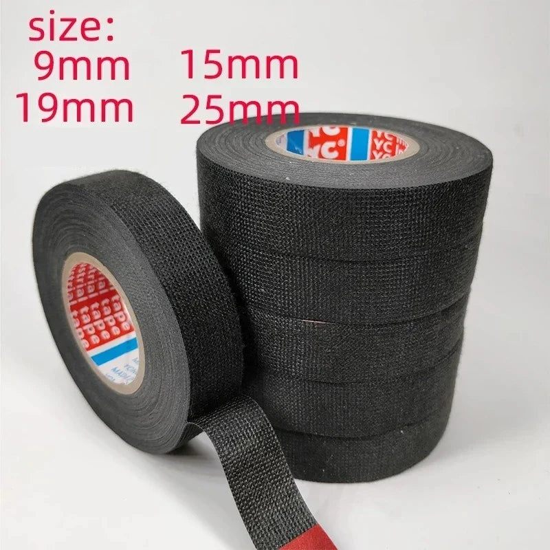 PET Wiring Harness Tape Heat-Resistant Flame Retardant 9–25mm