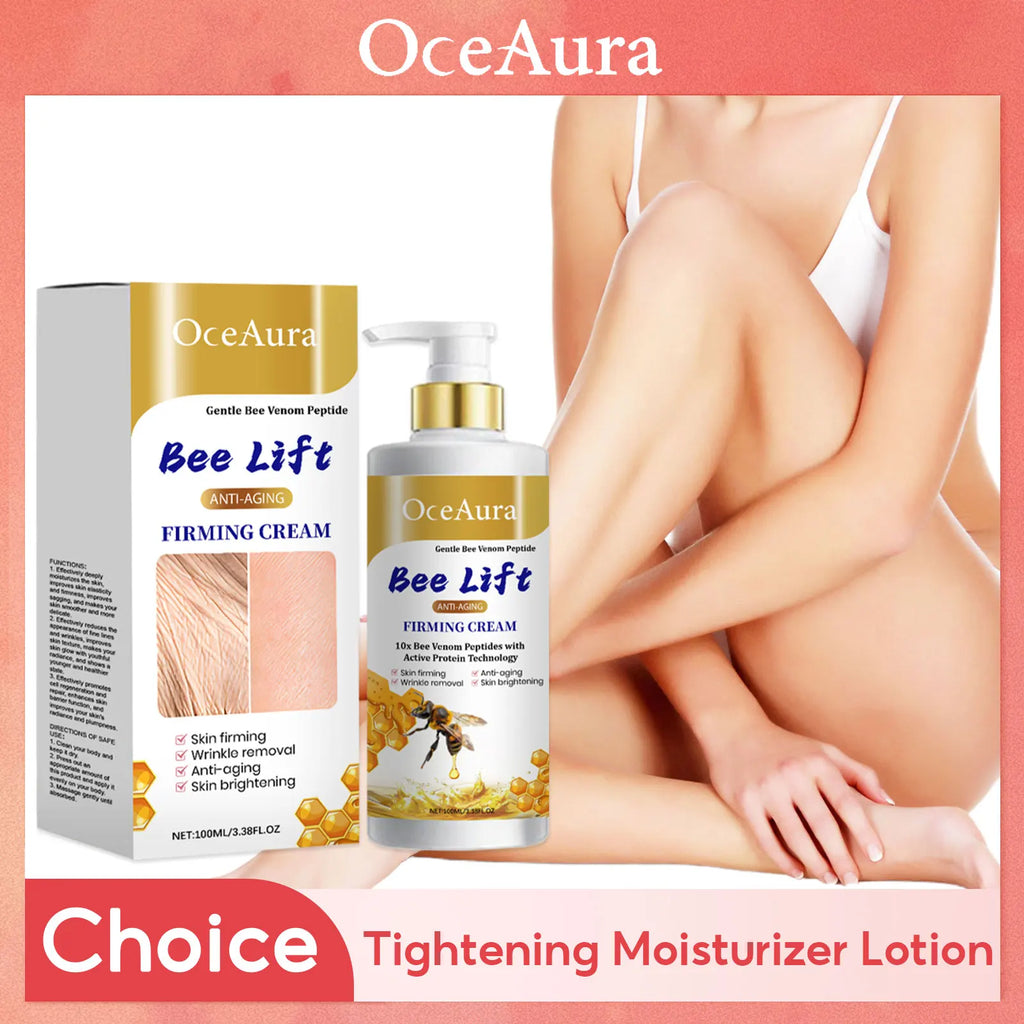 OceAura Bee Body Firming Cream – Collagen Lifting & Moisturizer