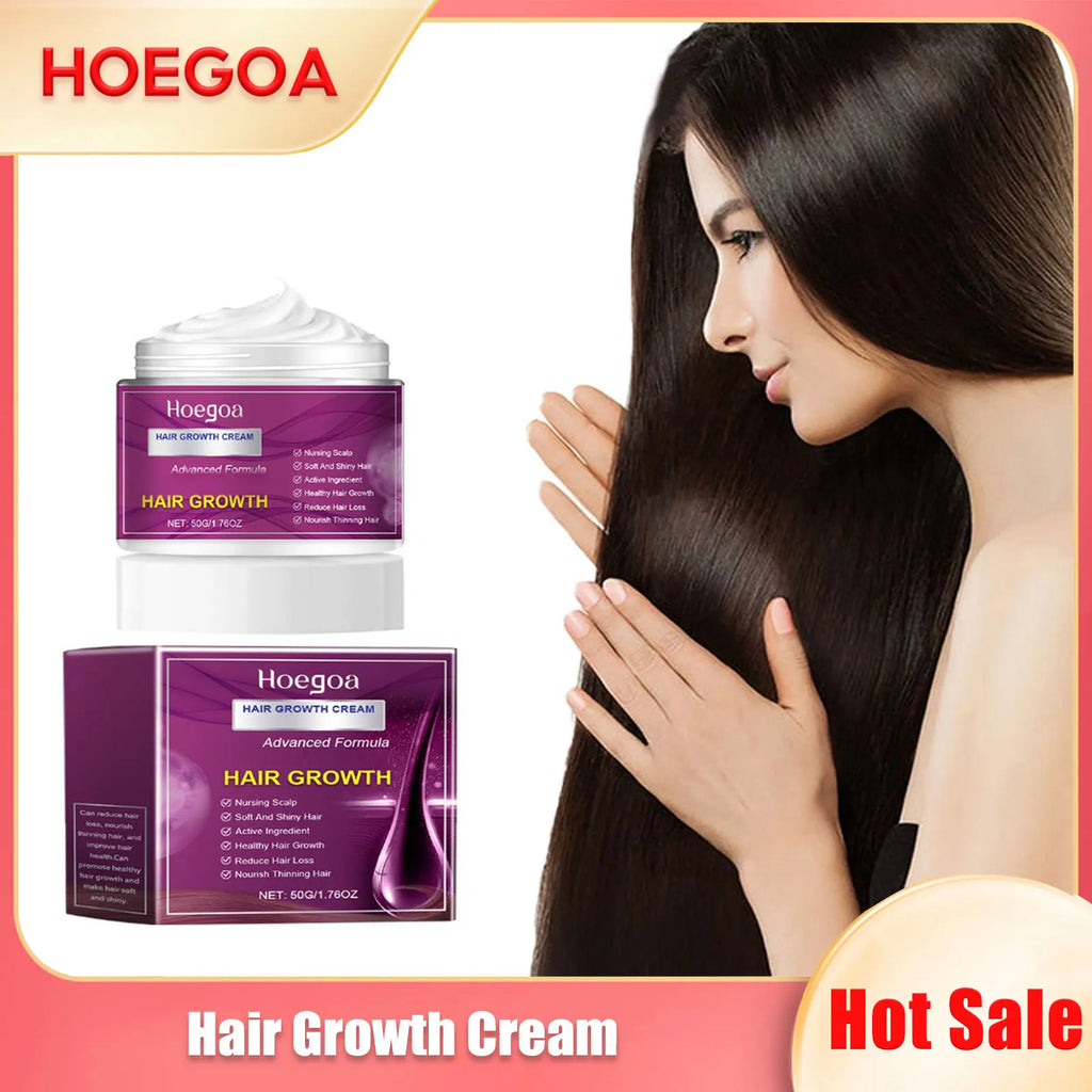 HOEGOA Hair Growth Cream – Nourish & Strengthen Scalp 50g