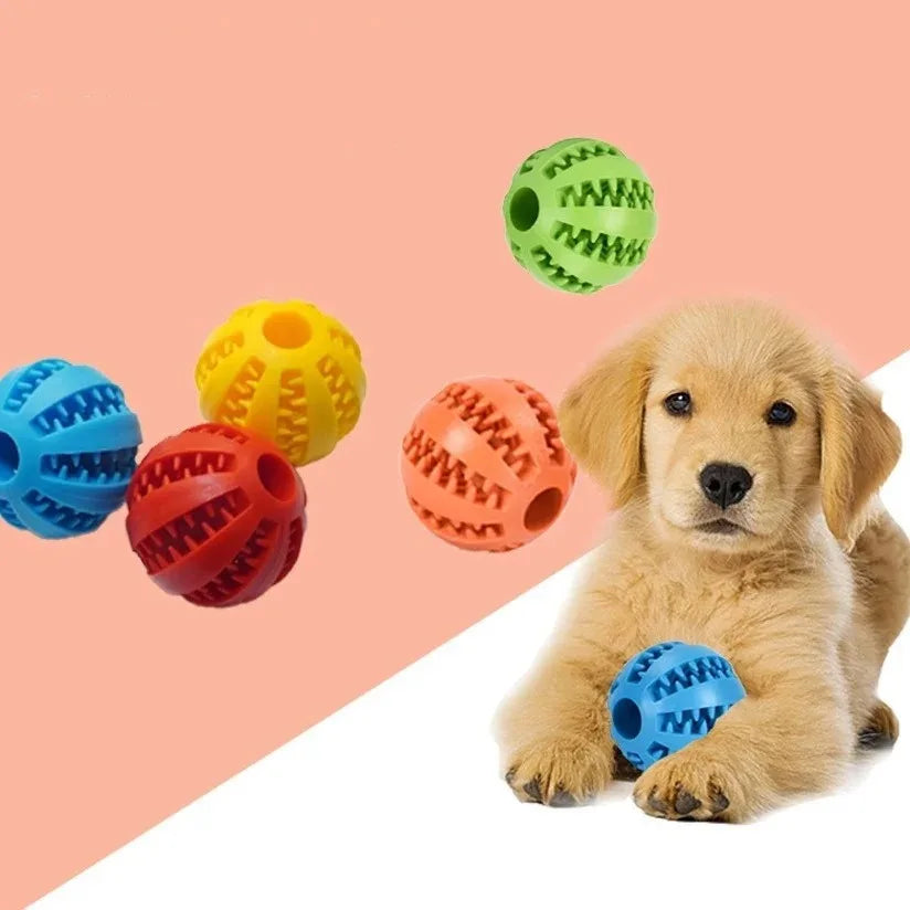 Dog Treat Dispensing Puzzle Ball | Chew & Enrichment Toy