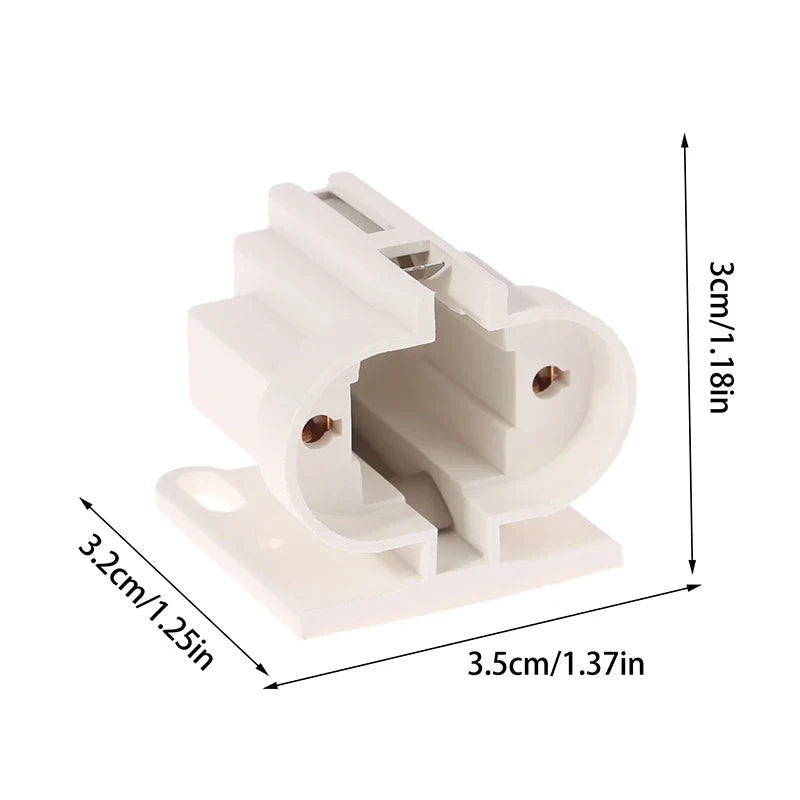G23 Two-Pin Plug-In Lamp Socket | H & U Tube Base – 2 Pack