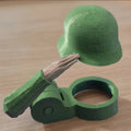Soldier Helmet Beer Bottle Cap – Funny Silicone Bottle Topper