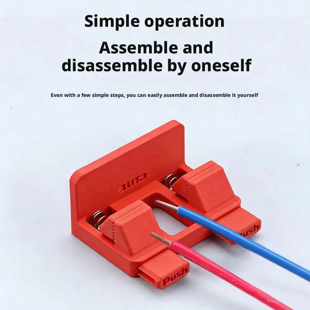 Electric Wire Welding Fixture Portable Precise Cable Soldering Clamp