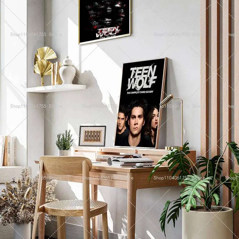 Teen Wolf Movie Series Poster – Self-Adhesive Wall Art Print