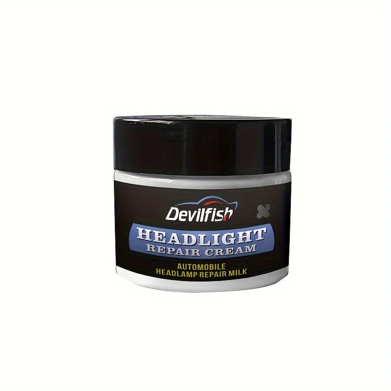 Headlight Restoration Fluid – Crystal Coating & Anti-Yellowing