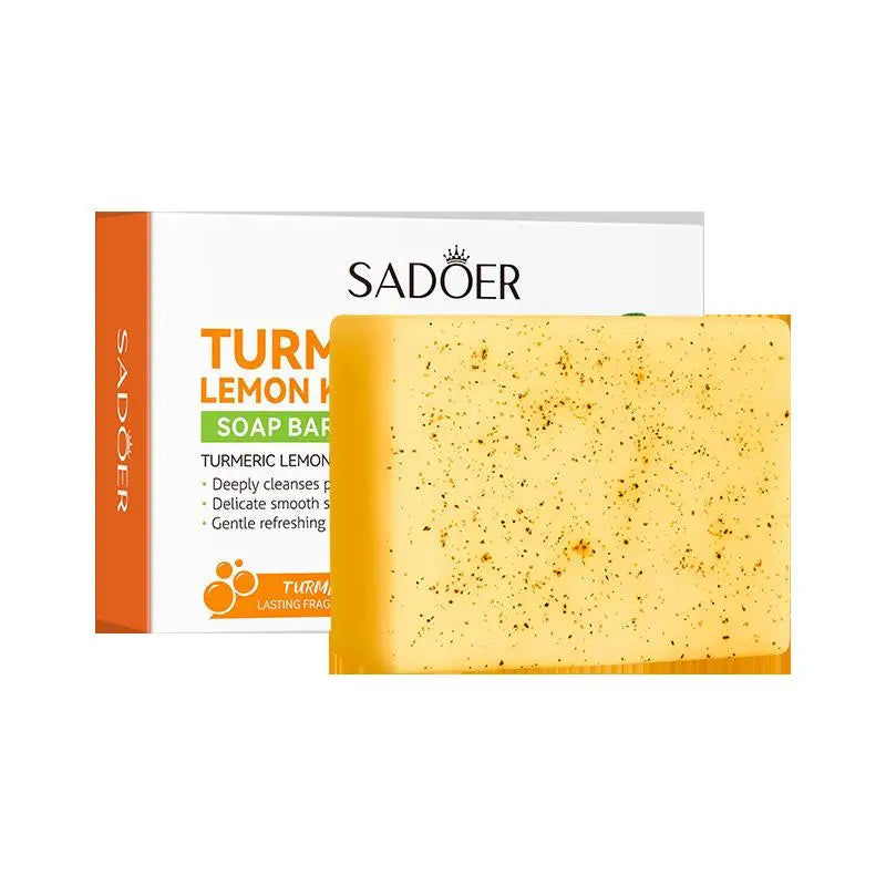 SADOER Kojic Acid Turmeric Soap – Dark Spot Remover 100g