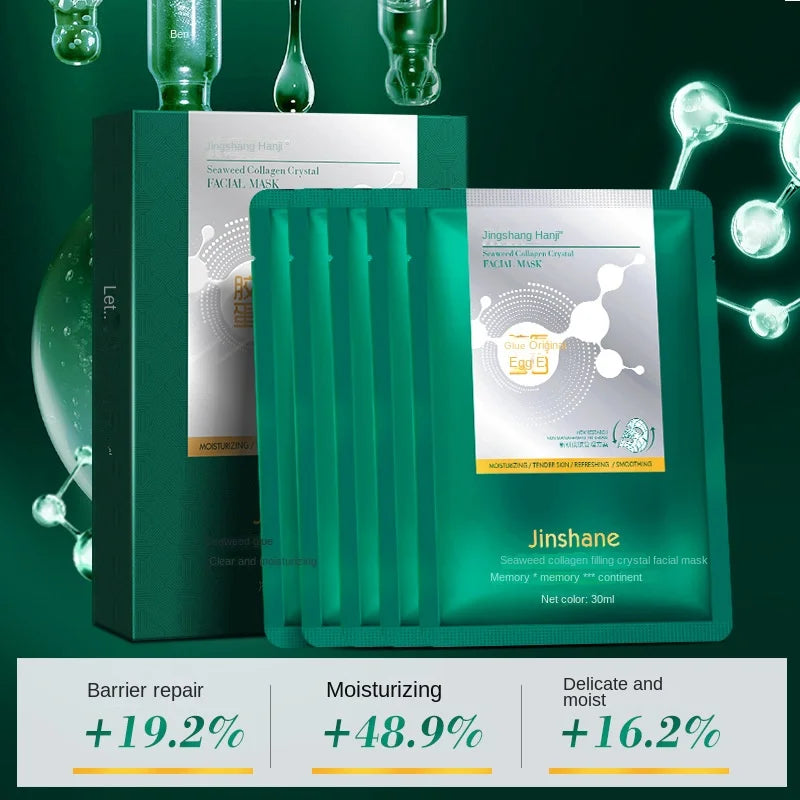 Tiktok Seaweed Collagen Filling Crystal Mask Replenishing Fruit Jelly