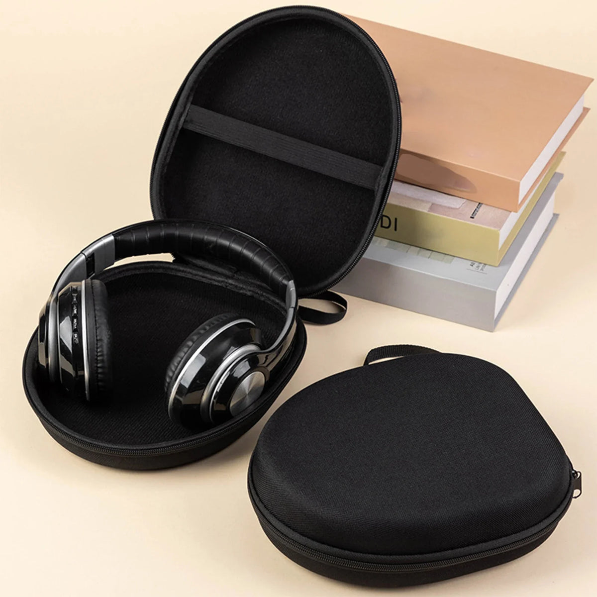 Shockproof Headphone Carrying Case | Zipper Storage Bag