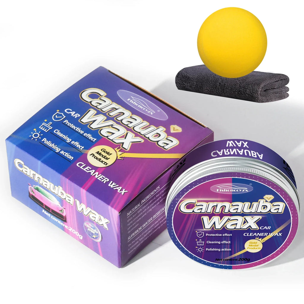 Car Wax Auto Paint Care Carnauba Paste Brazilian Polishing Gloss