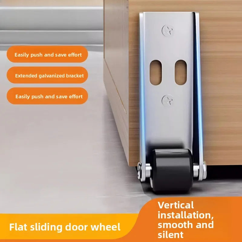 Side-Mount Silent Rubber Caster Wheel for Furniture – 20KG