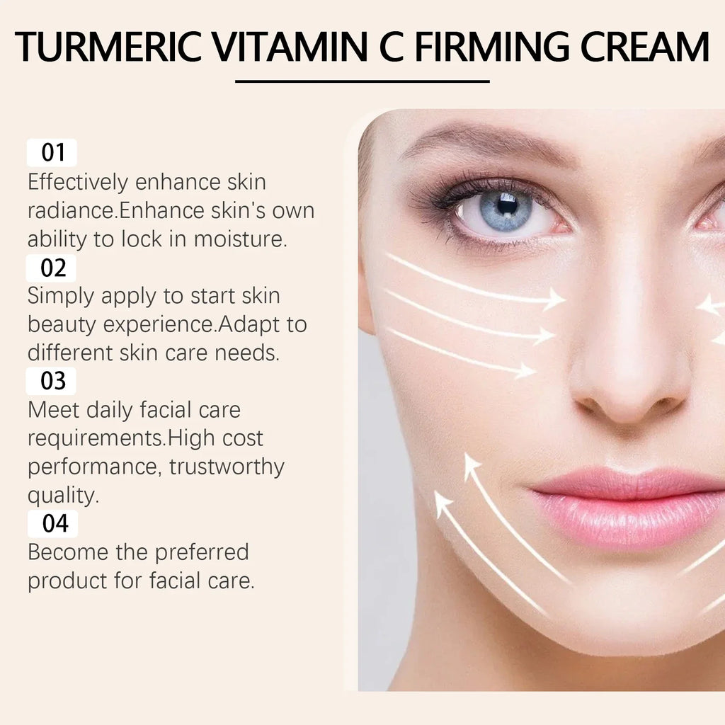 Jaysuing Turmeric Vitamin C Face Cream – Brightening & Firming