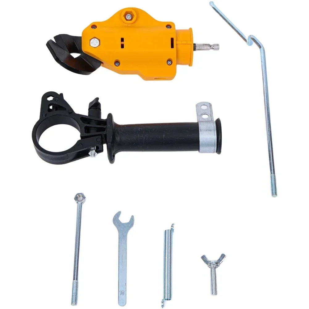 Drill-to-Shear Attachment – Electric Drill Sheet Metal Cutter