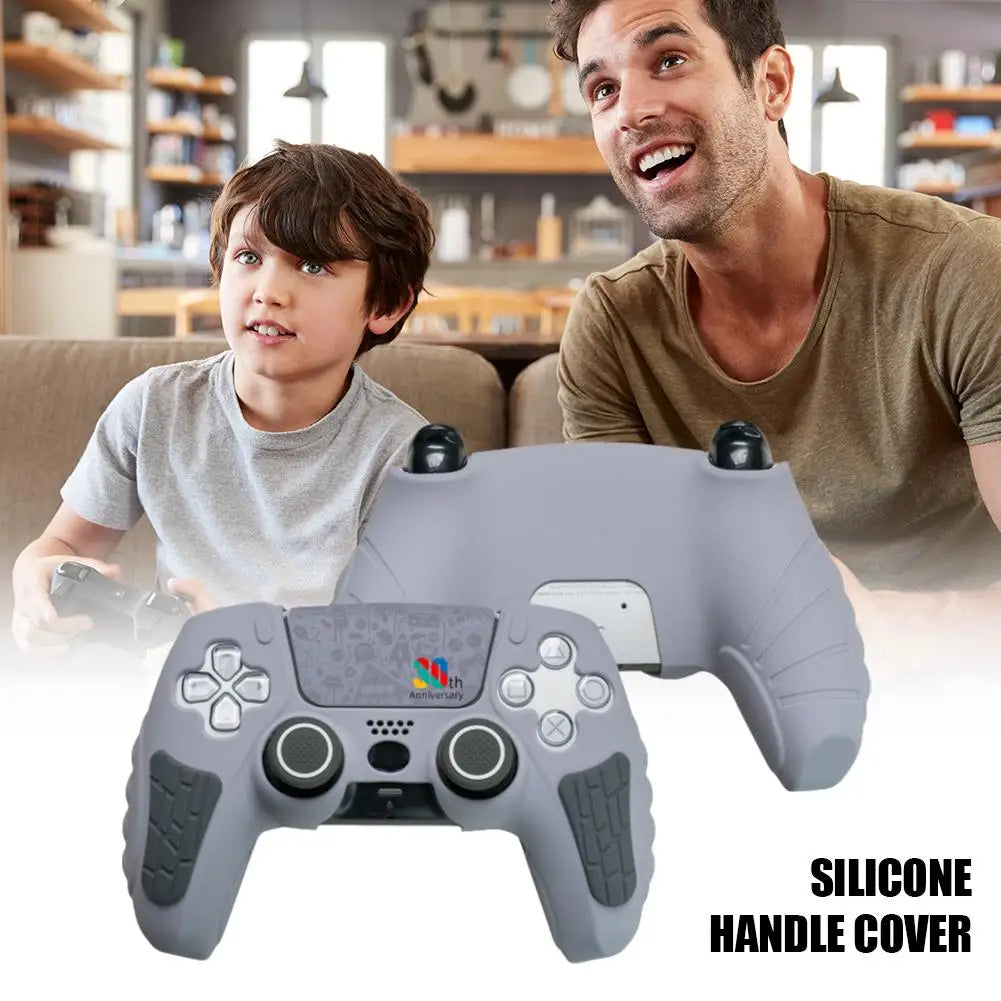 PS5 Controller Silicone Cover – Non-Slip Grip & Thumb Stick Caps